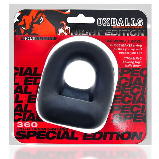 Oxballs 360 2-Way Special Edition Cock Ring  NIGHT