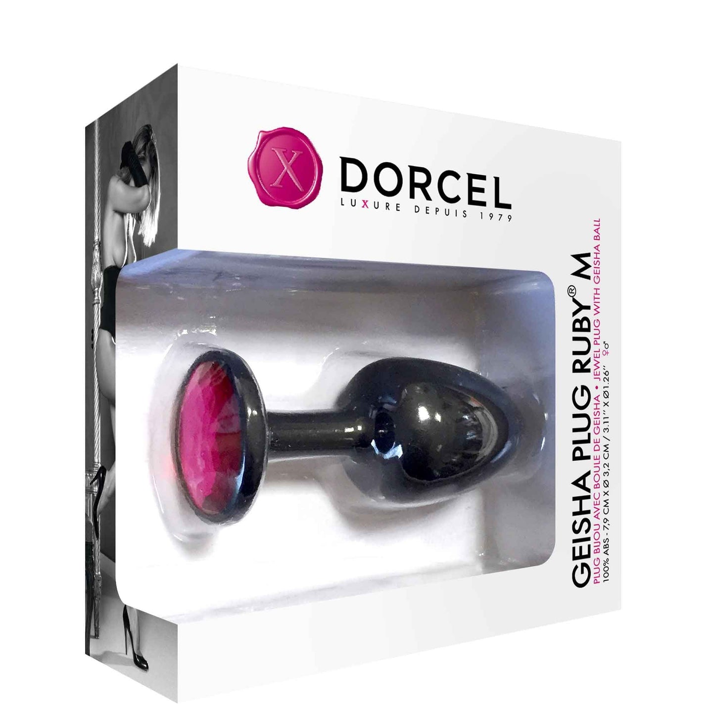 Dorcel Geisha Plug Ruby - Medium