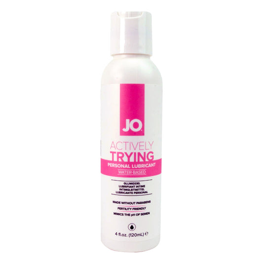 System JO Actively Trying Lubricant - 4 oz / 120 mL