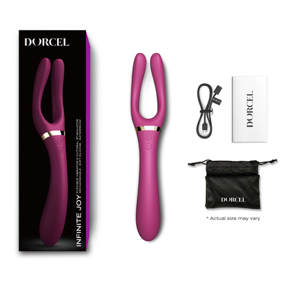 Dorcel Infinite Joy Flexible Vibrator - Plum