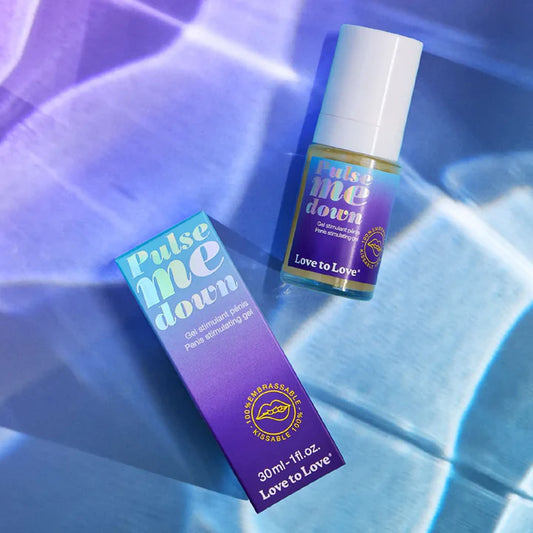 Love to Love Pulse Me Down Penis Stimulating Gel - 30ml - Mint