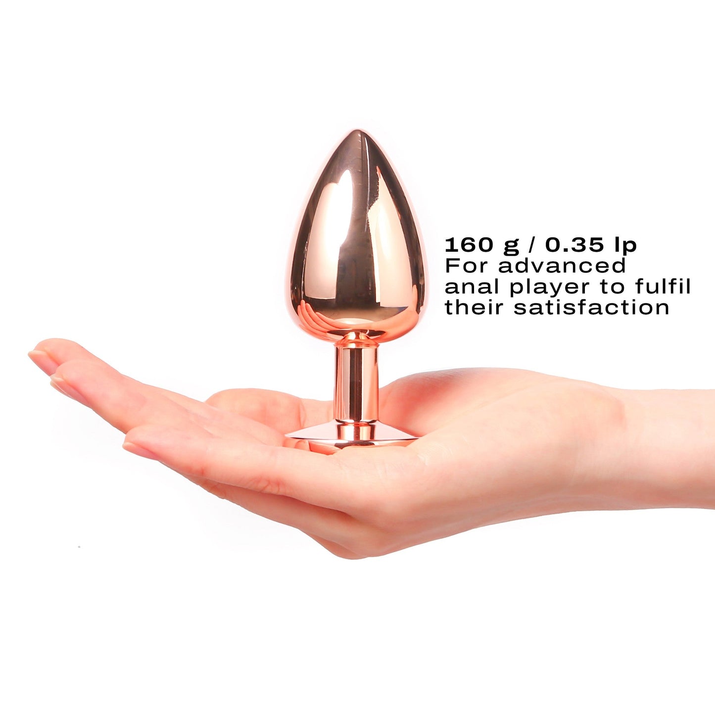 Dorcel Rose Gold Diamond Plug - Large