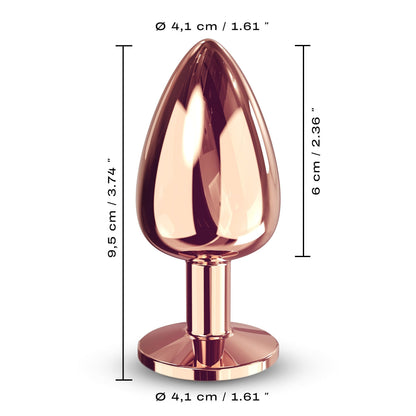 Dorcel Rose Gold Diamond Plug - Large
