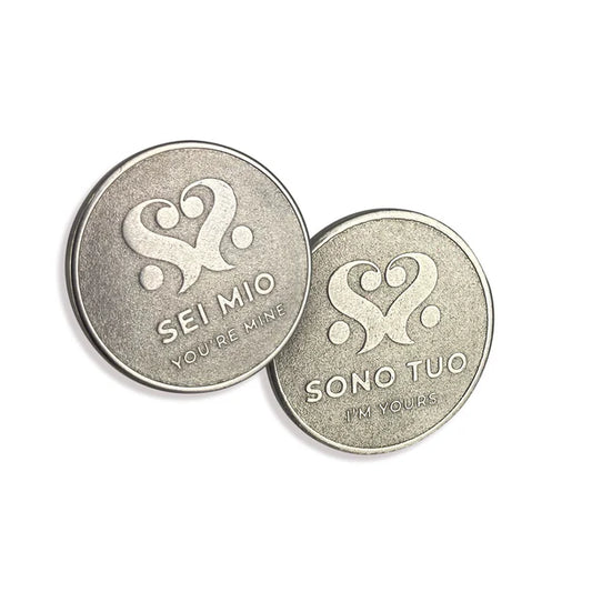 SEI MIO Coin - I'm Yours/You're Mine - 2 Pieces