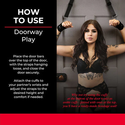 SEI MIO Doorway Control Play Cuffs