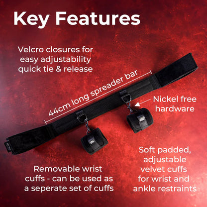 SEI MIO Spread the Love Bar and Cuffs - 44cm long