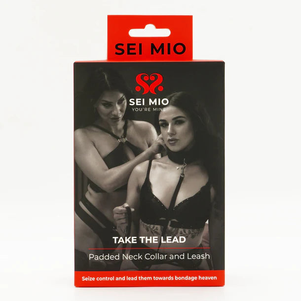 SEI MIO Take the Lead Padded Neck Collar and Leash