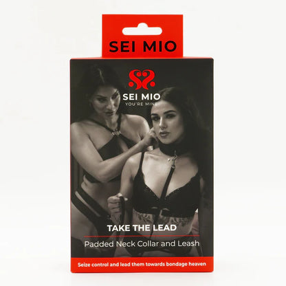 SEI MIO Take the Lead Padded Neck Collar and Leash