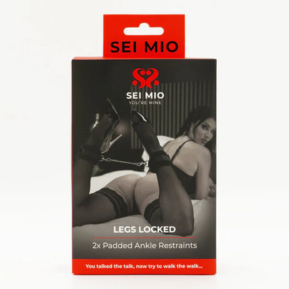 SEI MIO Legs Locked 2x Padded Ankle Restraints