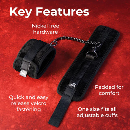 SEI MIO Legs Locked 2x Padded Ankle Restraints