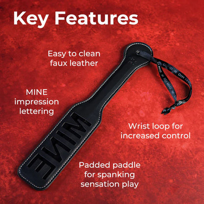 SEI MIO You're All Mine Impression Paddle