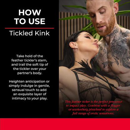 SEI MIO Tickled Kink - Soft Mini Feather