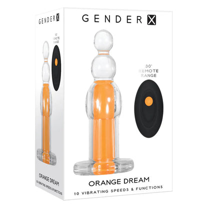 Gender-X Orange Dream Vibrating Plug