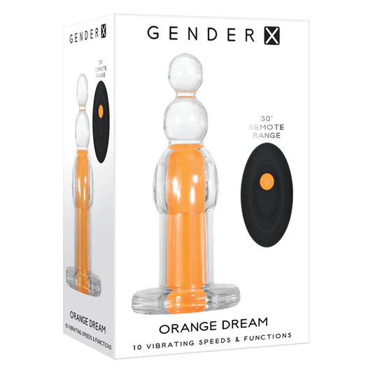 Gender-X Orange Dream Vibrating Plug