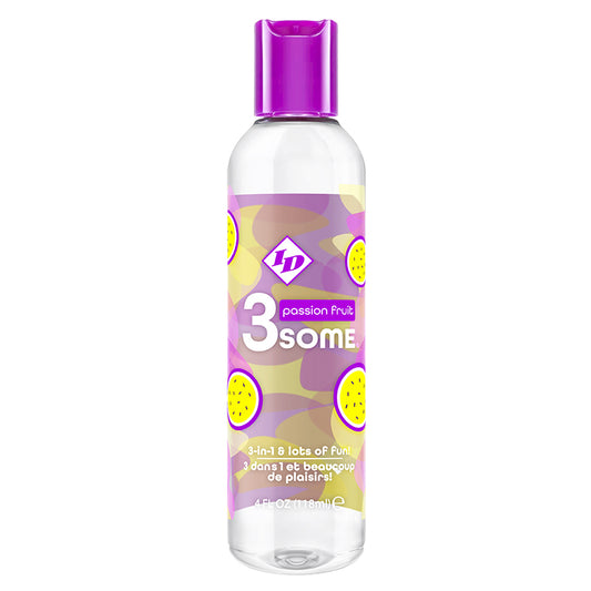 ID 3some Passion Fruit Lube 4 oz