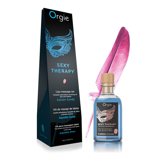 Orgie Cotton Candy Lips Massage Kit 100 ml