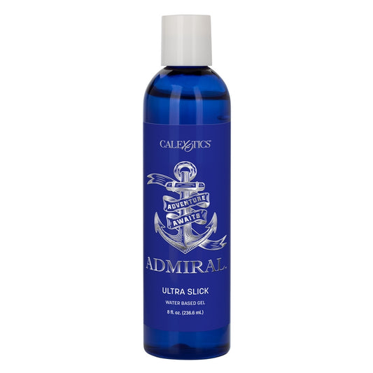 CalExotics Admiral Ultra Slick Water Based Gel 8 oz