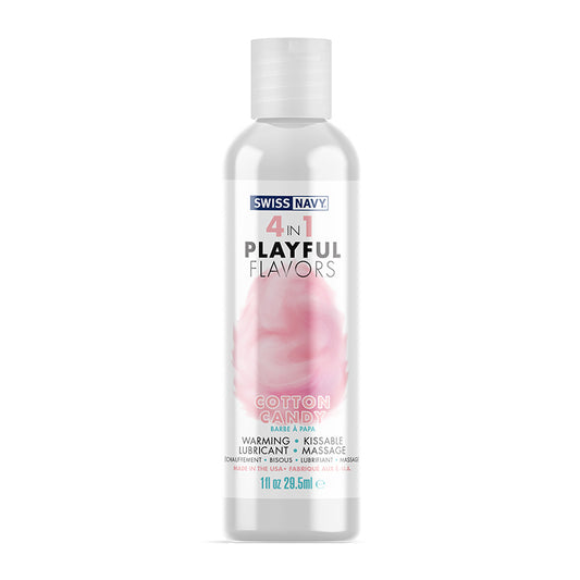 Swiss Navy Playful Flavors Cotton Candy 4 in 1 Lub 1 oz