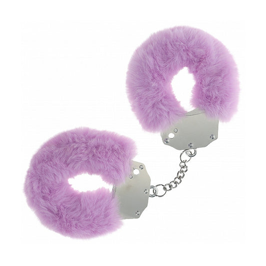 Shots Heavy-Duty Fluffy Cuffs Lavander