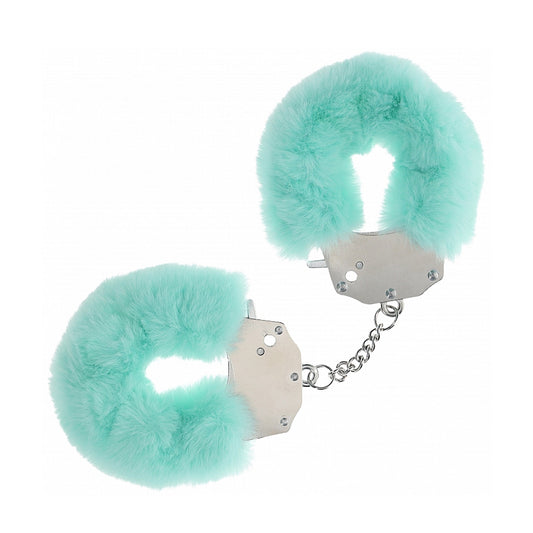 Shots Heavy-Duty Fluffy Cuffs Powder Green