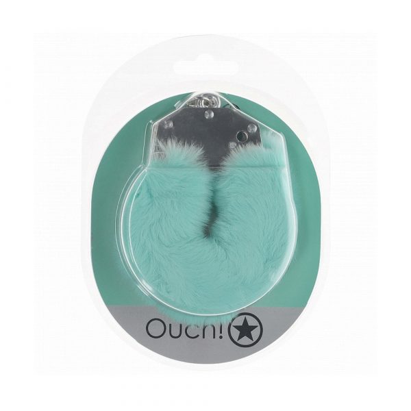 Shots Heavy-Duty Fluffy Cuffs Powder Green