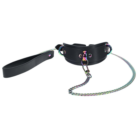 Shots Venice Collection Collar w/ Leash