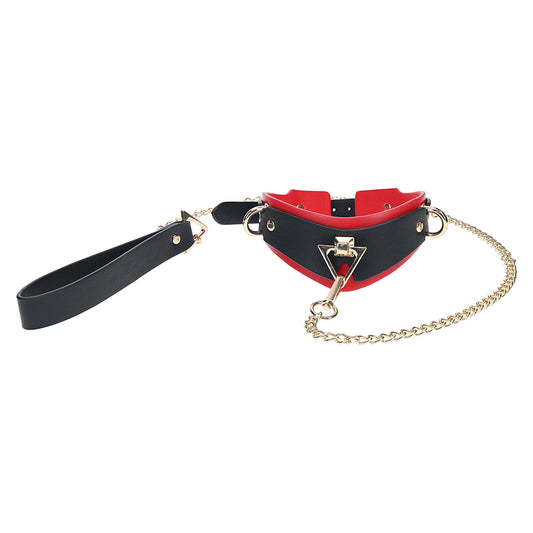 Shots Milan Collection Collar With Leash