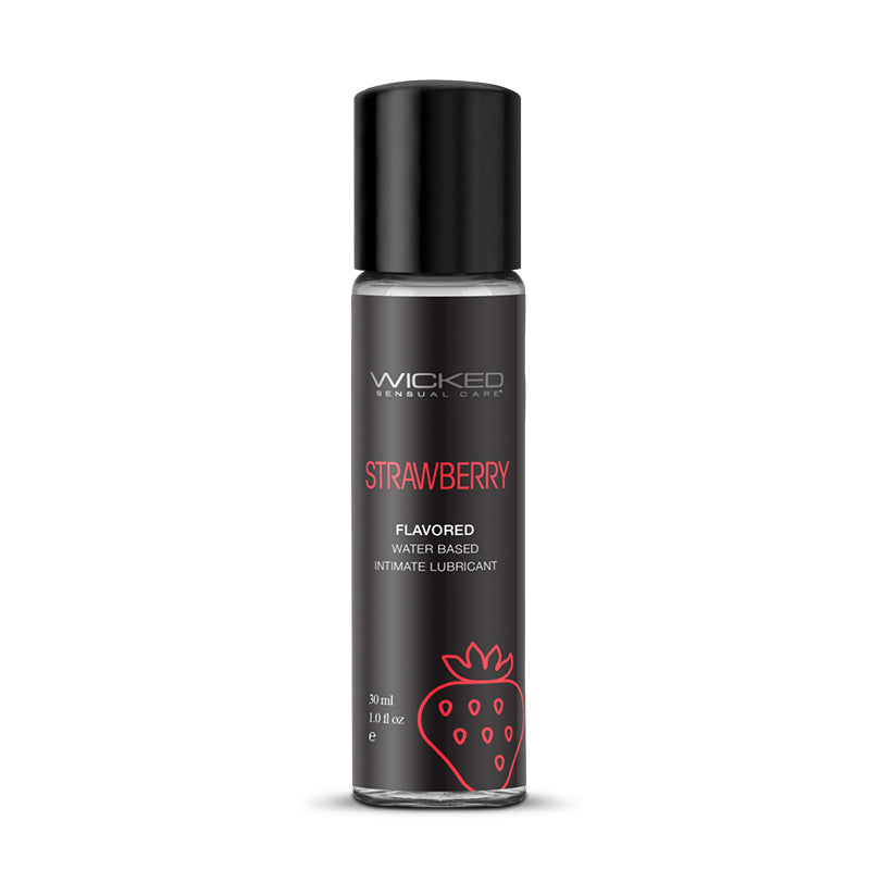 Wicked Aqua Lube Strawberry  1 oz