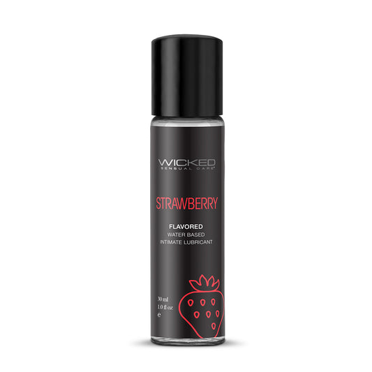 Wicked Aqua Lube Strawberry  1 oz