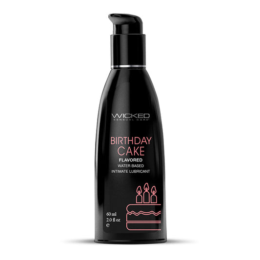 Wicked Birthday Cake Flavored Lube 2 oz