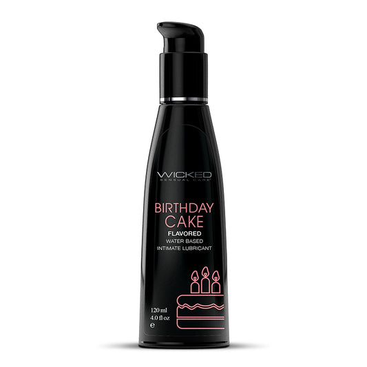 Wicked Birthday Cake Flavored Lube 4 oz