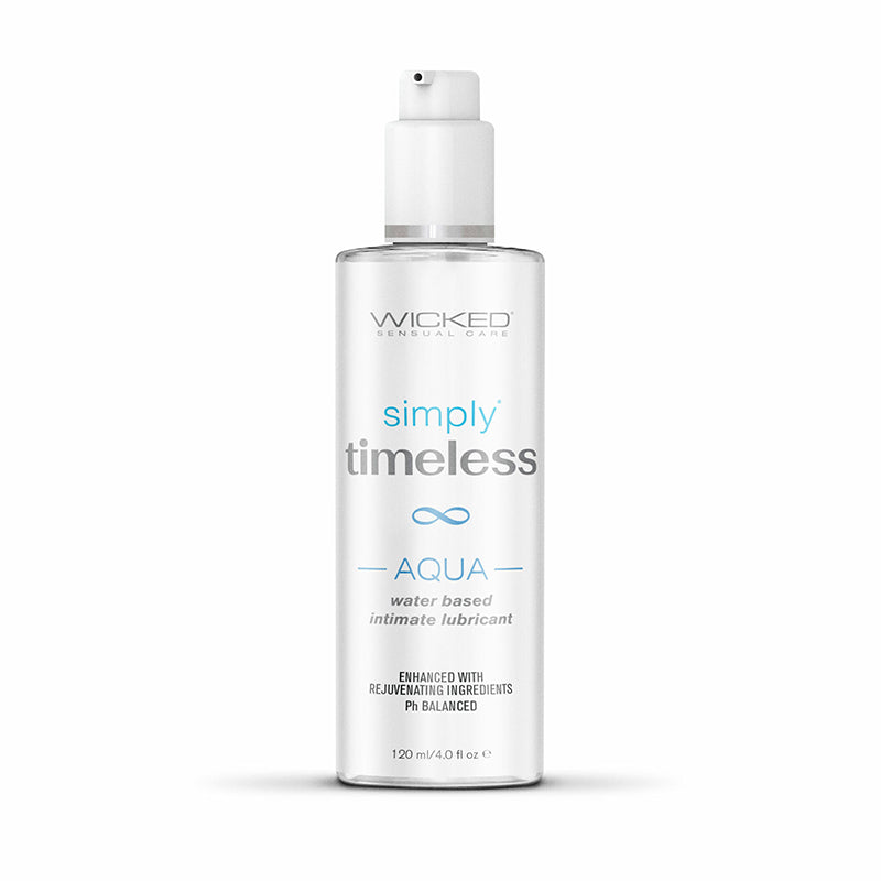 Wicked Simply Timeless Aqua Lube 4 oz