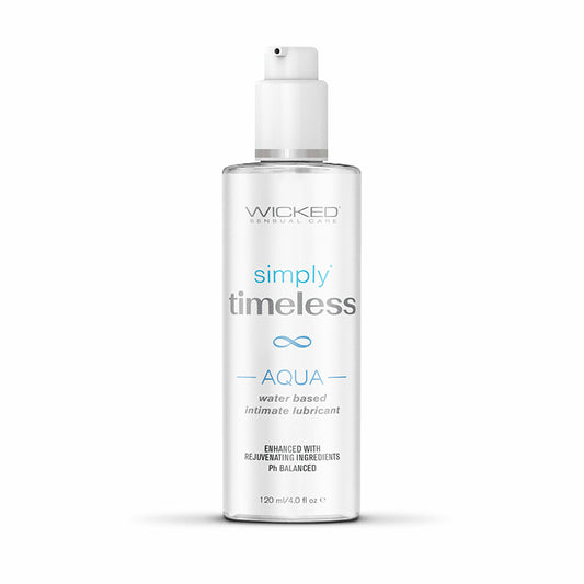 Wicked Simply Timeless Aqua Lube 4 oz