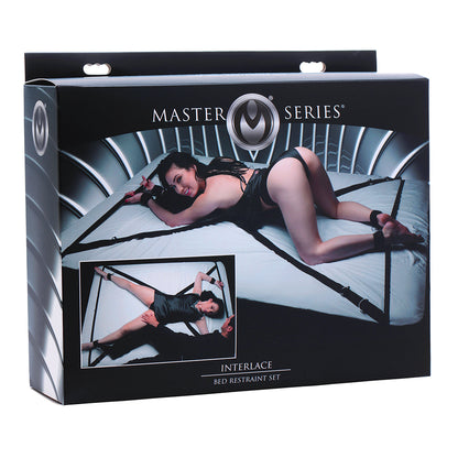 XR Brands Interlace Bed Restraint Set