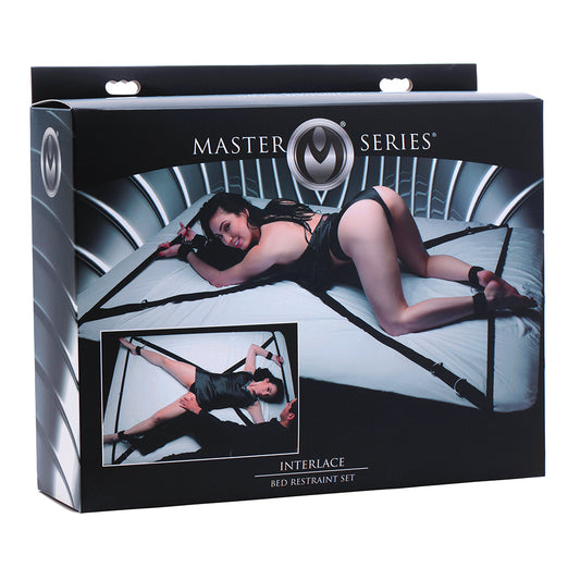 XR Brands Interlace Bed Restraint Set