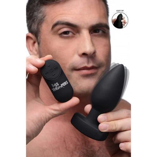 Ass Thumpers The Taper 10X Smooth Vibrating Plug