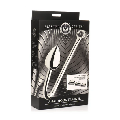Master Series Anal Hook Trainer Anal Hook w/ 3 Plugs