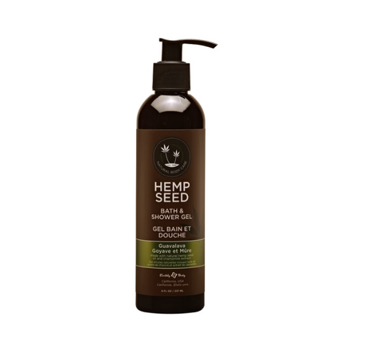 Hemp Seed Bath & Shower Gel Guavalava 8 fl oz / 237 ml