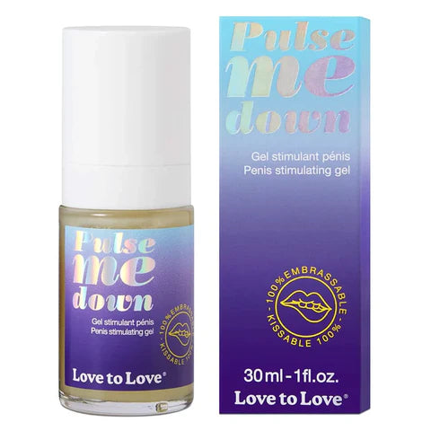 Love to Love Pulse Me Down Penis Stimulating Gel - 30ml - Mint