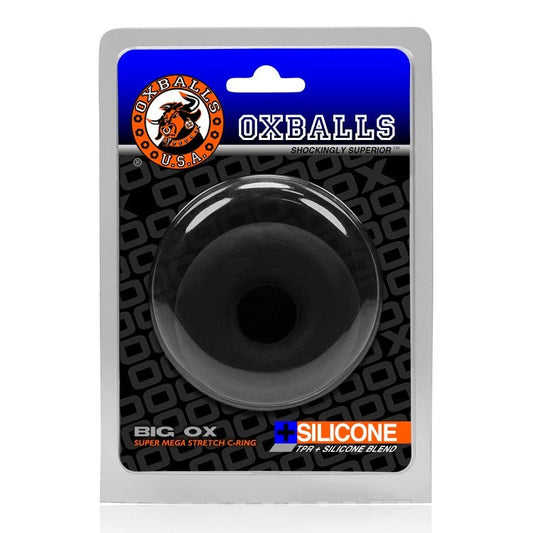 Oxballs Big Ox Cock Ring - Black Ice