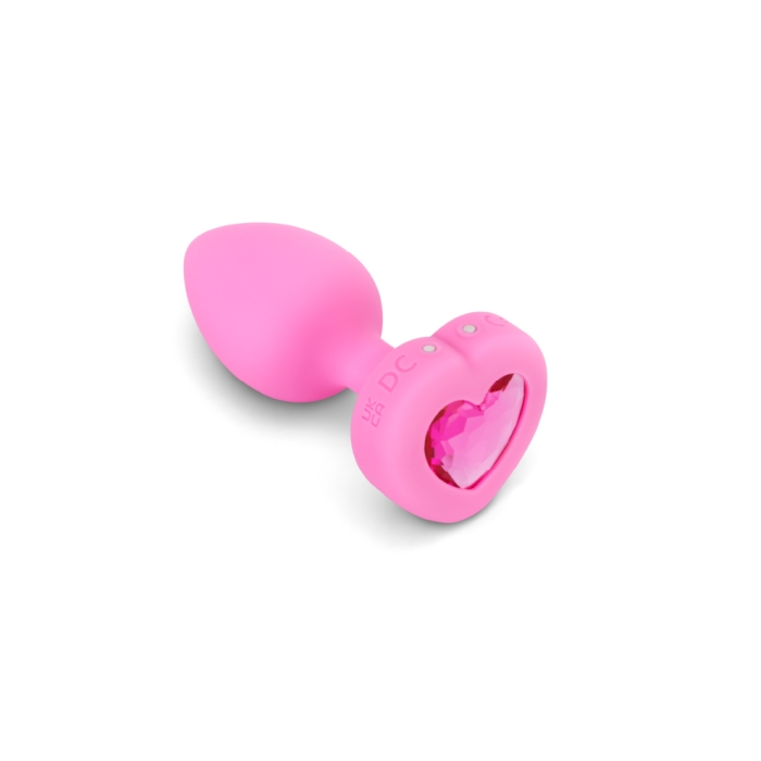 b-Vibe Vibrating Heart Remote Control Plug - S/M