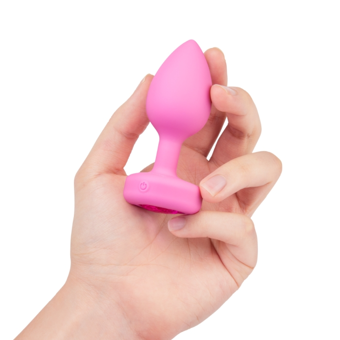 b-Vibe Vibrating Heart Remote Control Plug - S/M