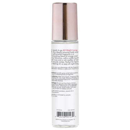 CG All Night Long Fragrance Body Mist with Pheromones- Oriental 3.5oz | 103mL