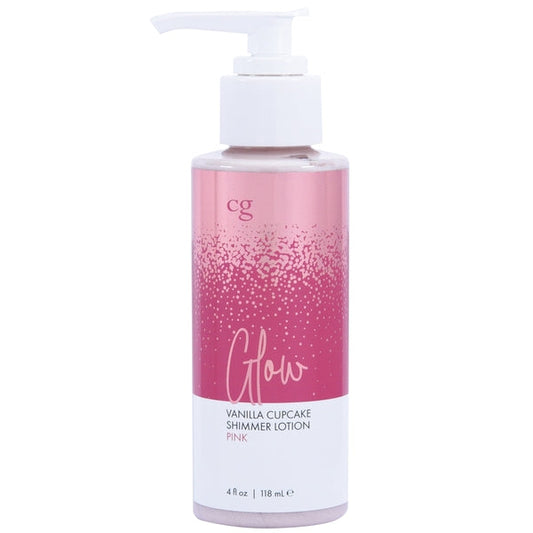 CG Glow Vanilla Cupcake Shimmer Lotion - Pink 4oz / 118mL