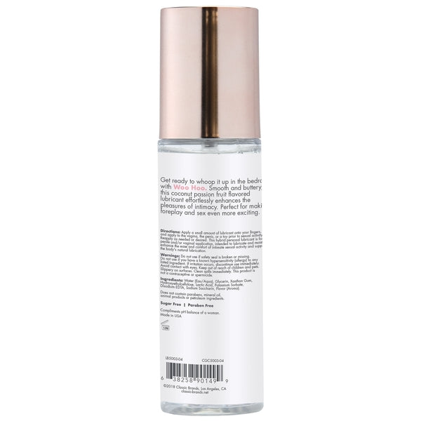 CG WOO HOO Water based Personal Lubricant - Coconut Passion 4.4oz | 130mL