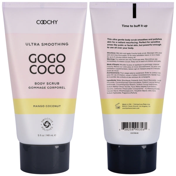 Coochy Ultra Smoothing Body Scrub Mango Coconut - 5oz | 148mL