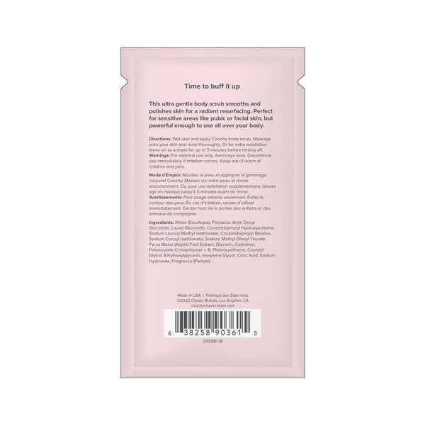 Coochy Ultra Smoothing Body Scrub Mango Coconut - 0.35oz / 10mL