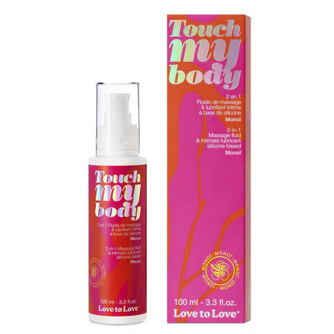 2-in-1 Touch My Body Massage Lubricant – Tahitian Gardenia 100ml