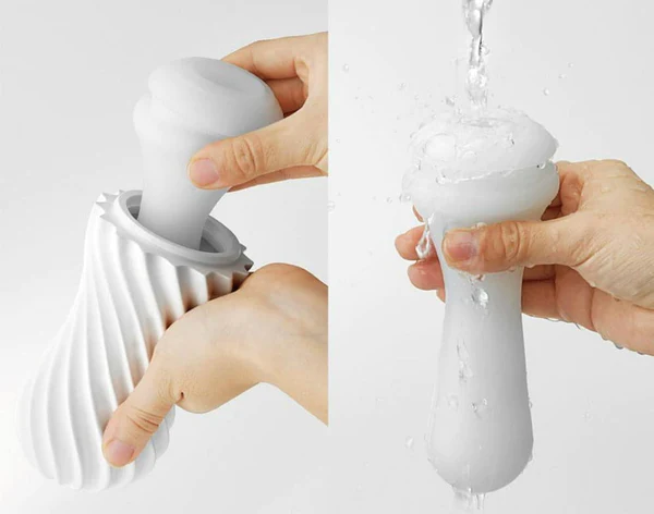 Tenga FLEX Male Masturbator - Silky White