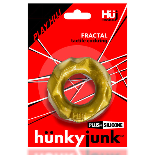 Hunkyjunk Fractal Tactile Cockring Bronze
